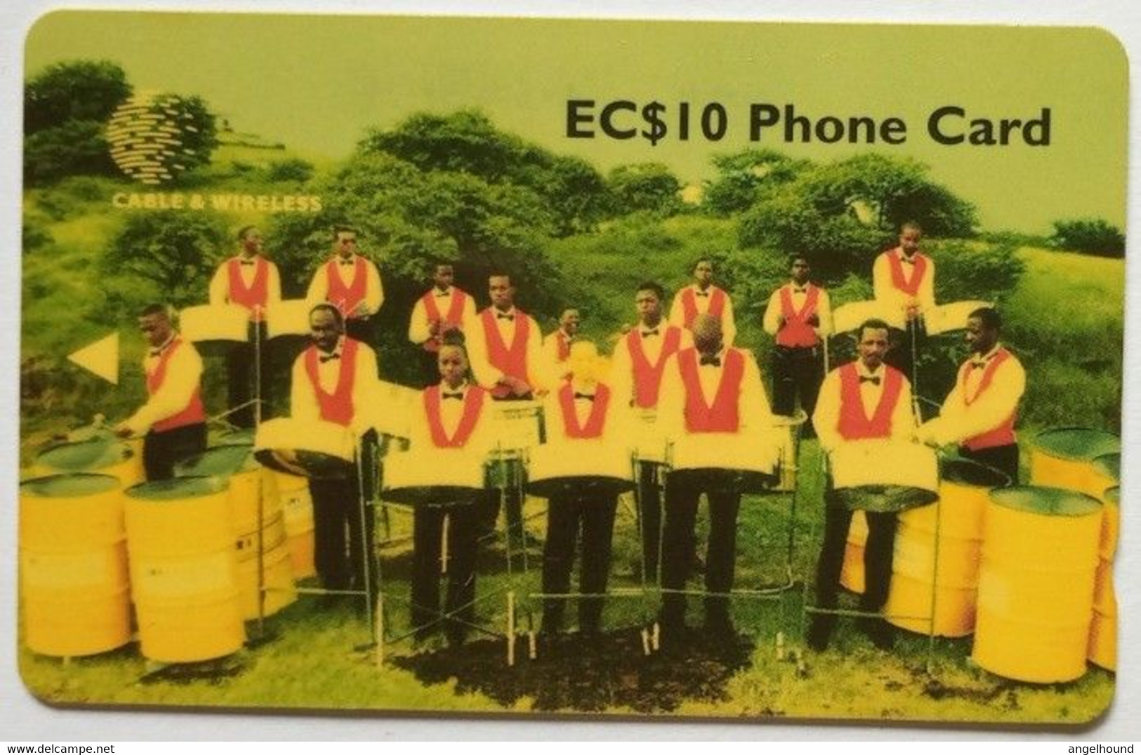 Grenada Cable And Wireless EC$10 255CGRA "Band ( Formerly Grentel Commancheros)" - Grenada (Granada)