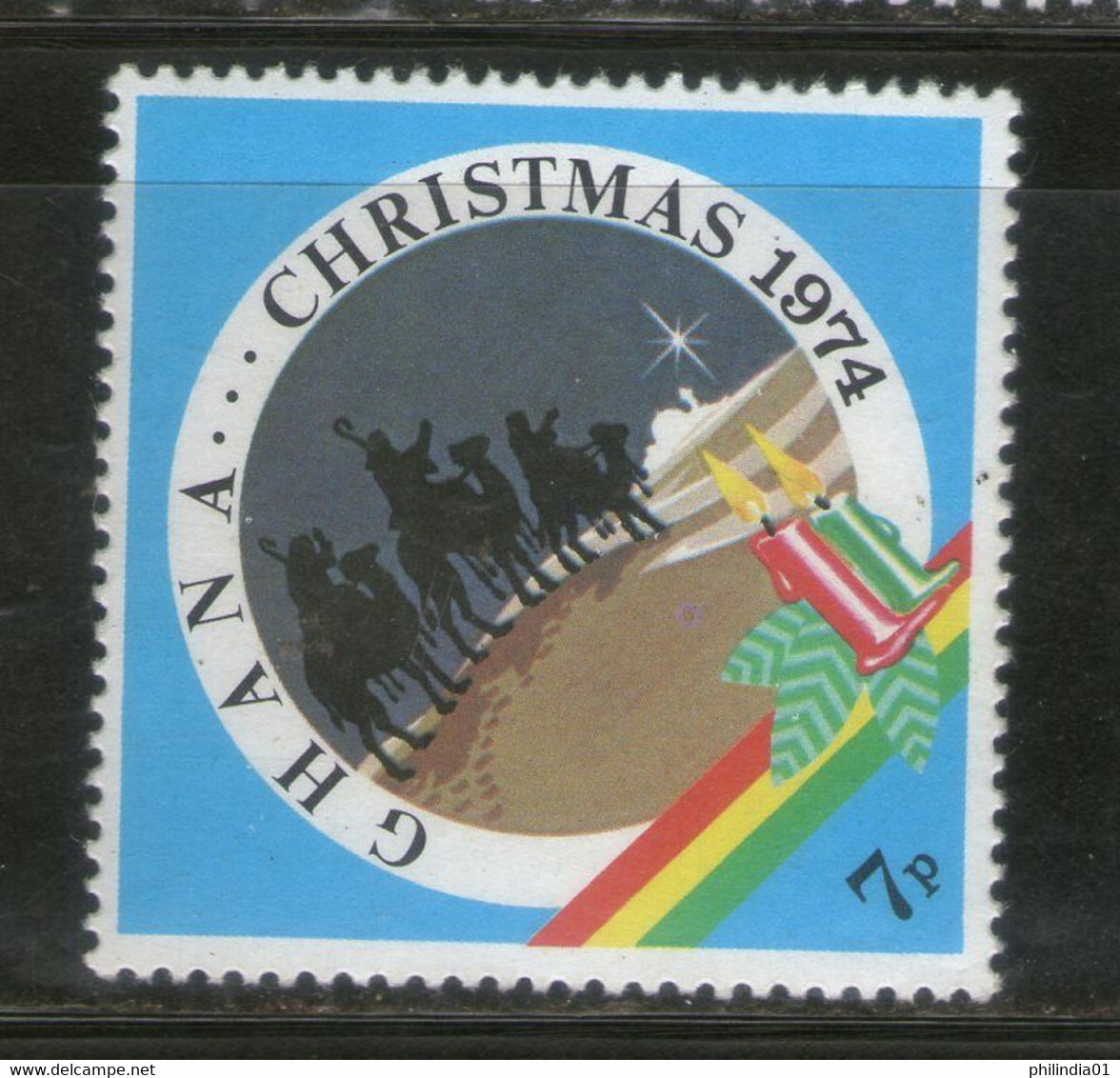 Ghana 1974 Christmas Sc 545 MNH # 469 - Christmas