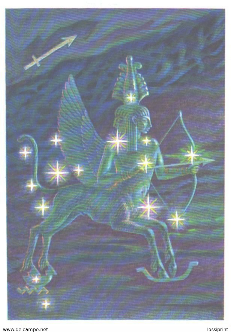 G.Glebova:Zodiac Signs, Sagittarius, 1978 - Astronomie