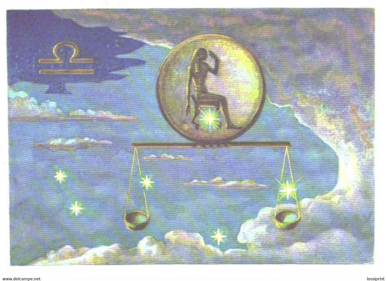 G.Glebova:Zodiac Sign, Libra, 1978 - Astronomie