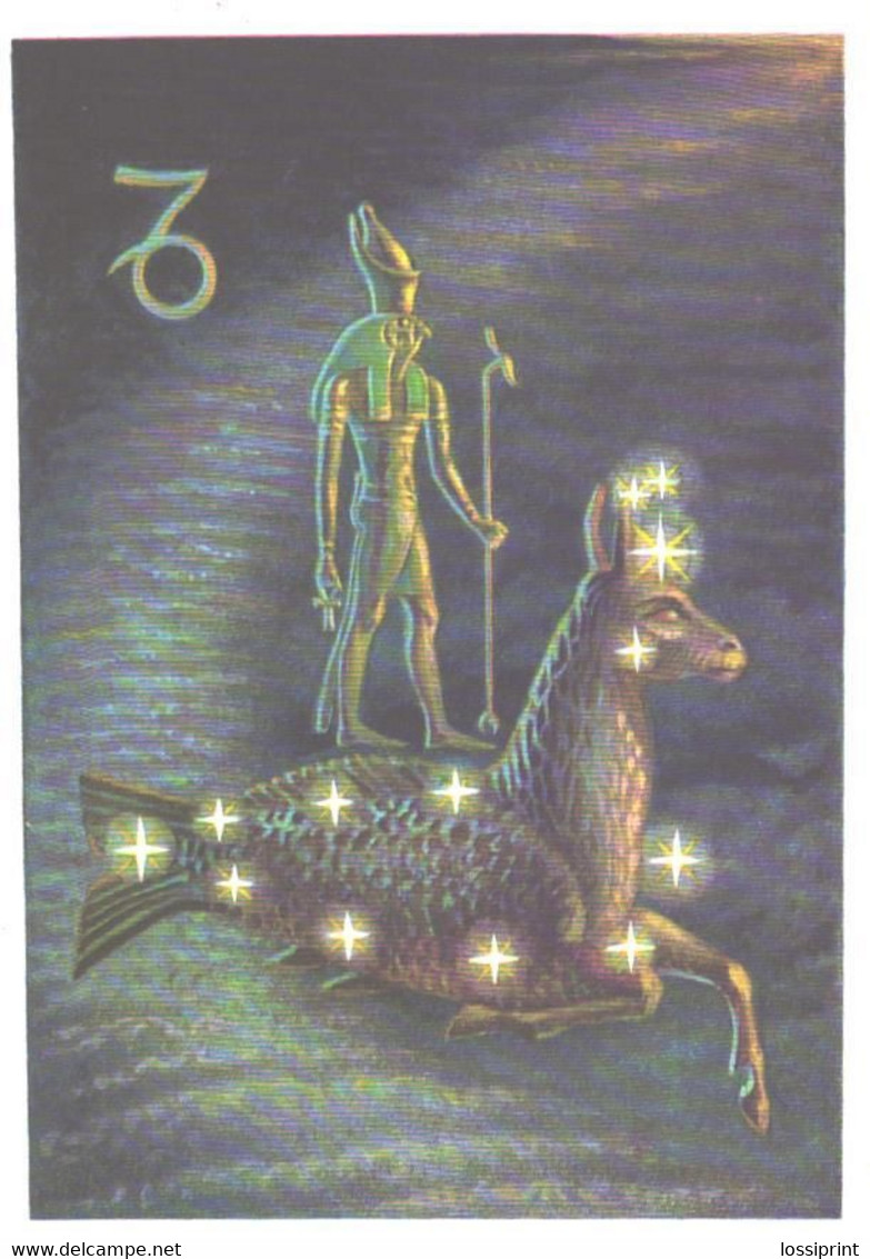 G.Glebova:Zodiac Sign, Capricorn, 1978 - Astronomie