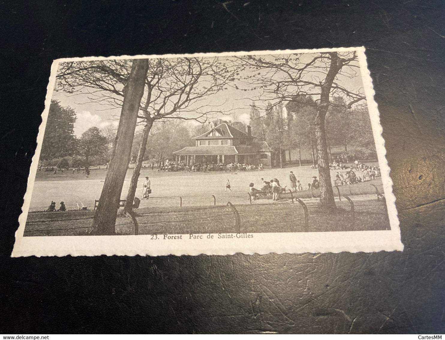 Saint Gilles Forest Parc De St Gilles 2 Cartes Postales Du Photographe Fassotte Avec Indication Impression - St-Gillis - St-Gilles