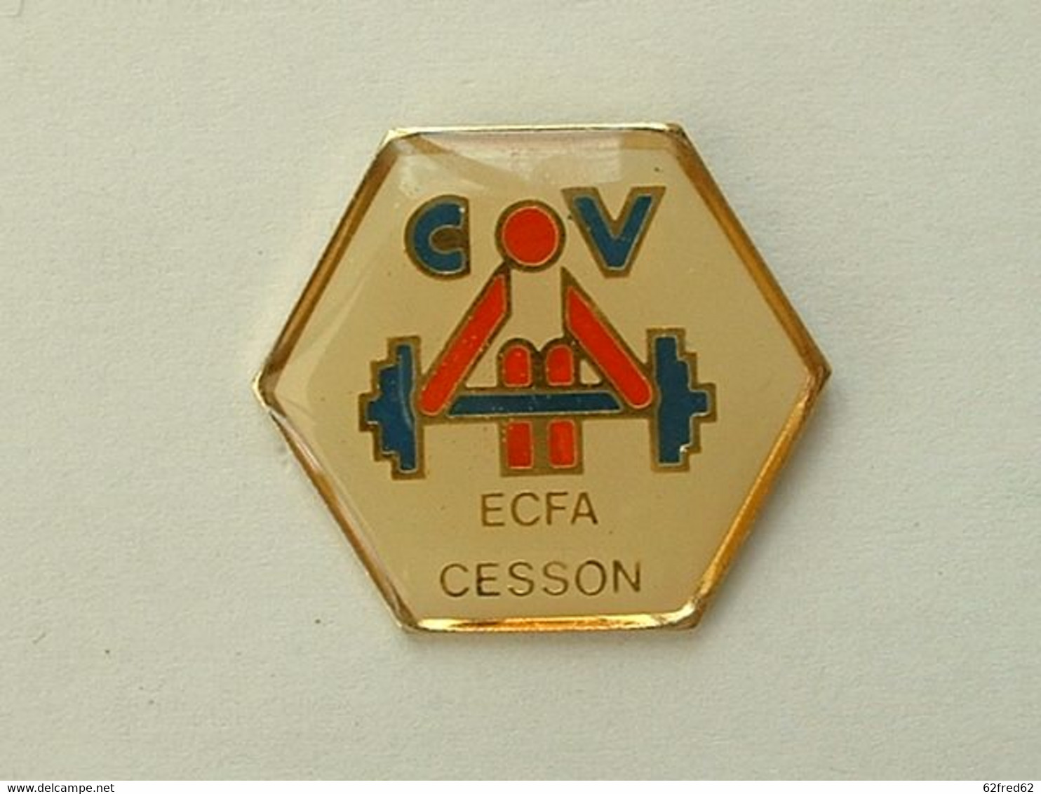 PIN'S HALTEROPHILIE - ECFA CESSON - Weightlifting