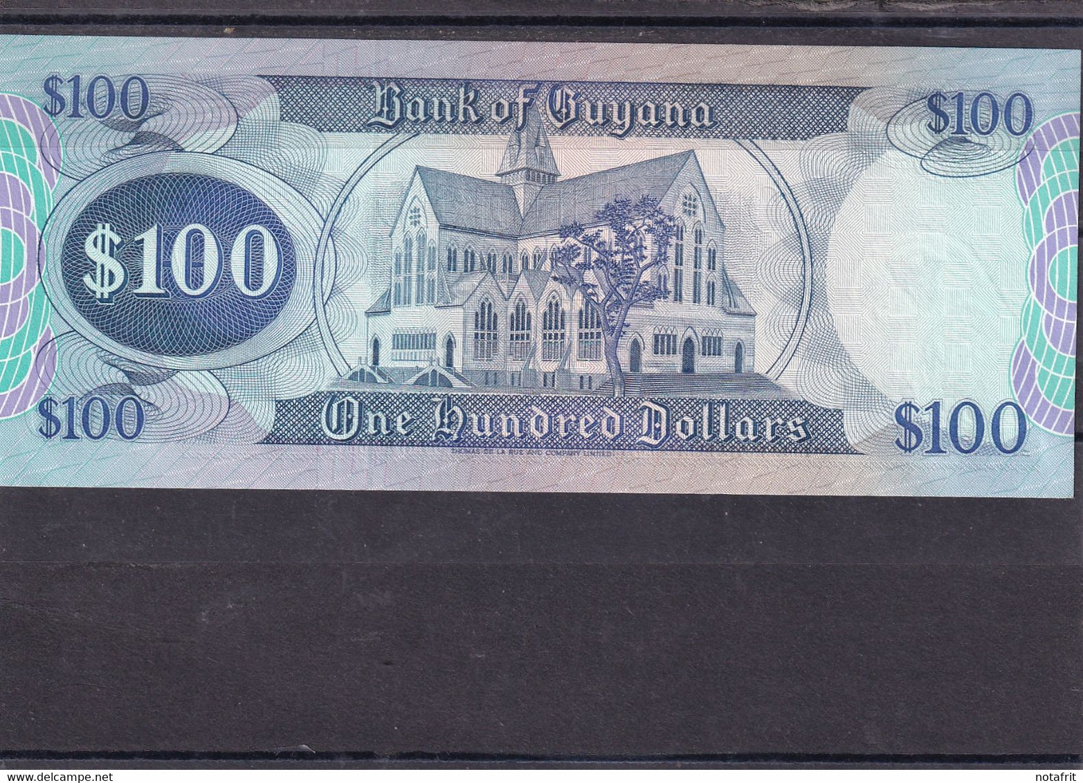 Guyana 100 $   ... Unc - Guyana