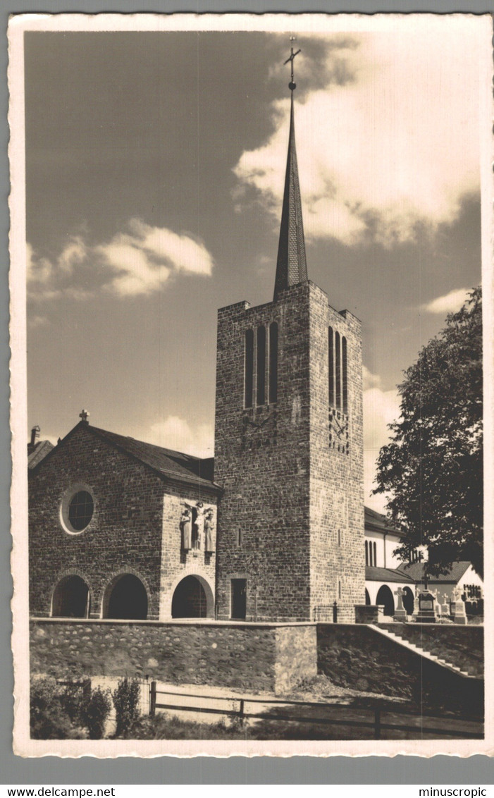 CPSM - Suisse - Eglise De Mézières - Fribourg - Jorat-Mézières