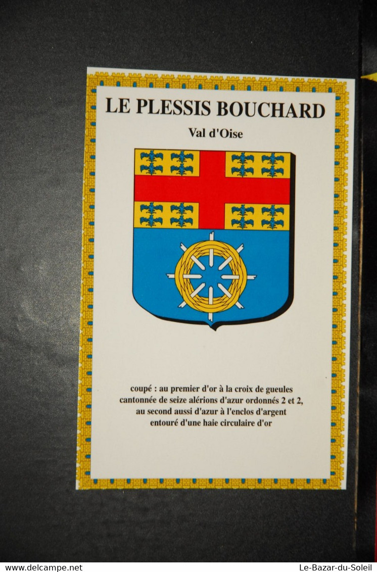 CP, 95, Le Plessis-Bouchard - Blason - Le Plessis Bouchard