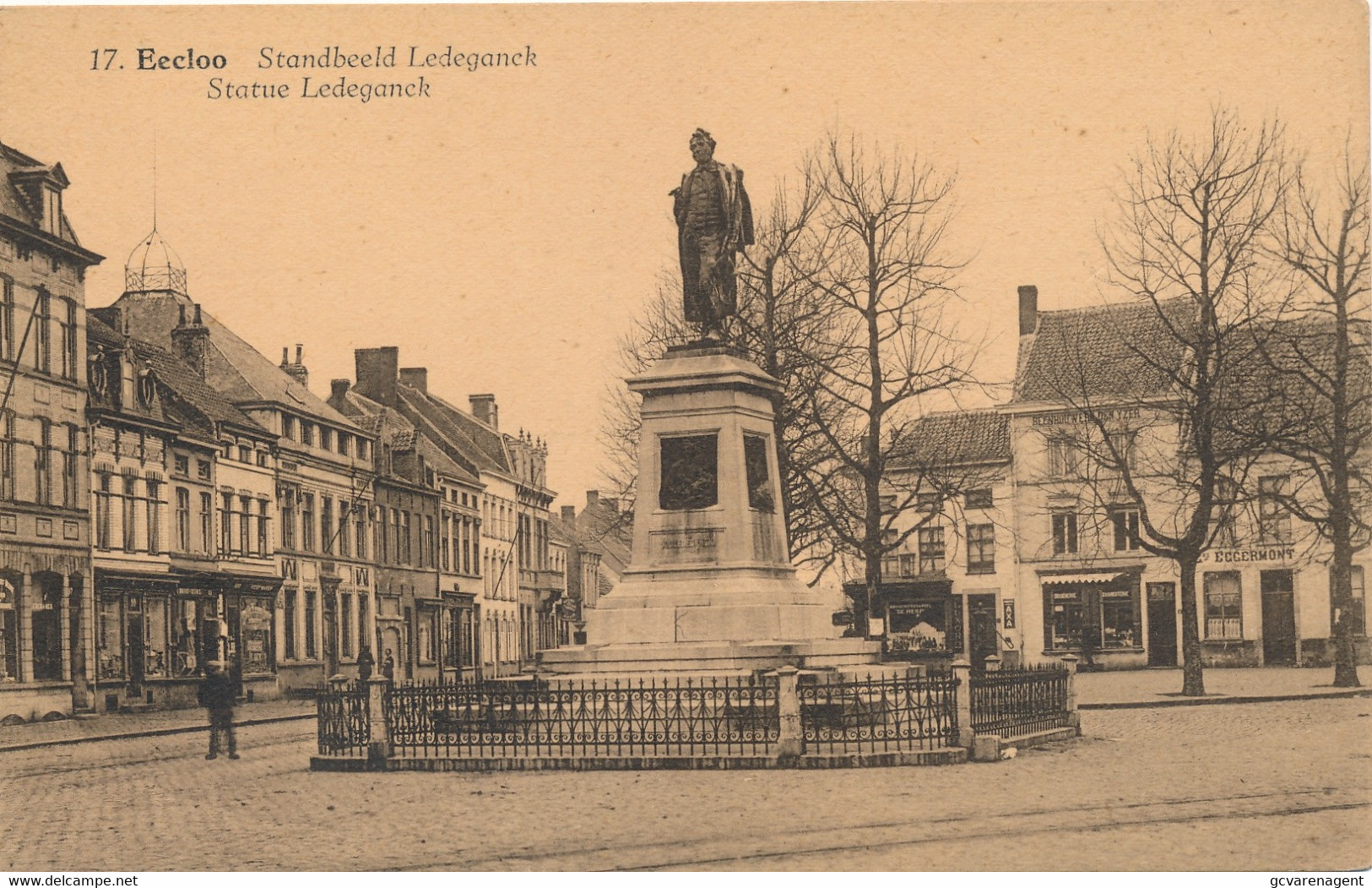 EEKLO  STANDBEELD   LEDEGANCK   2 SCANS - Eeklo