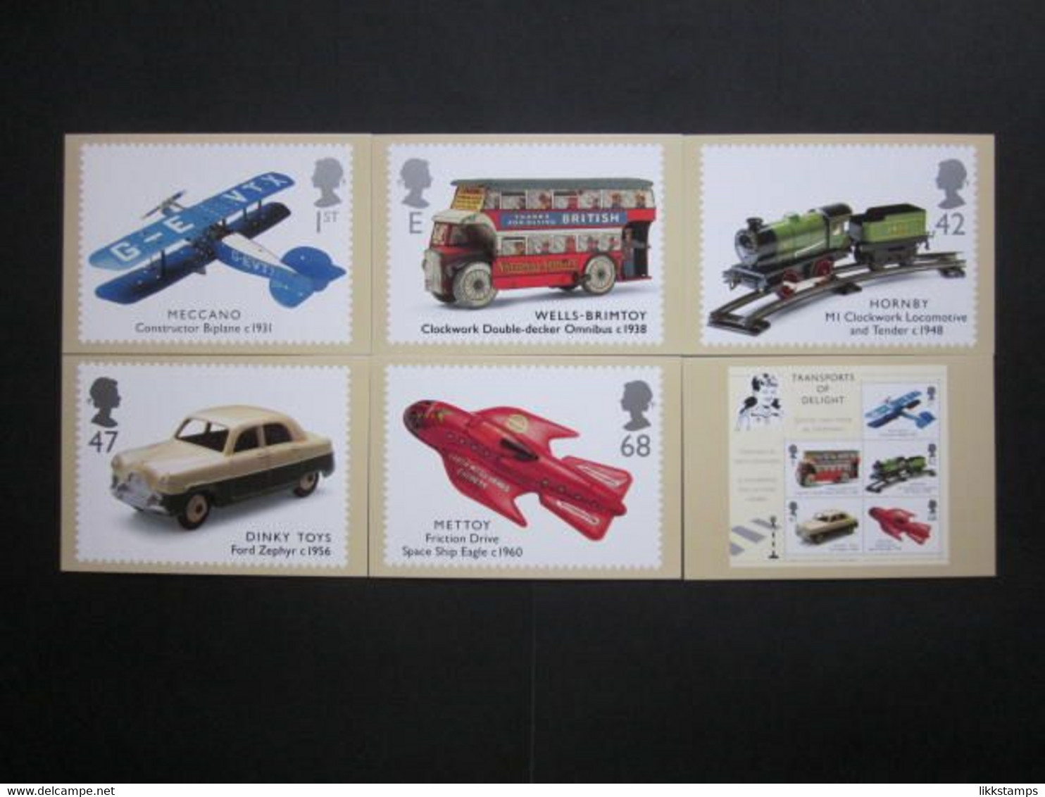 2003 CLASSIC TRANSPORT TOYS P.H.Q. CARDS UNUSED, ISSUE No. 257 (A) #00691 - PHQ Karten
