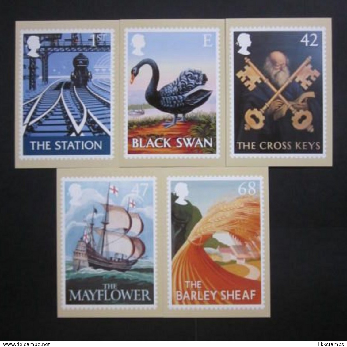 2003 'EUROPA' BRITISH PUB SIGNS P.H.Q. CARDS UNUSED, ISSUE No. 256 (B) #00879 - PHQ Cards