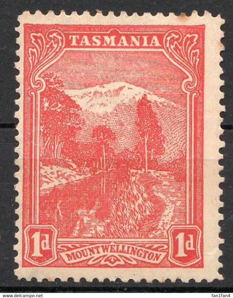 AUSTRALIE (TASMANIE) - 1900 - N° 60 - 1 P. Rouge - (Mont Wellington) - Ongebruikt