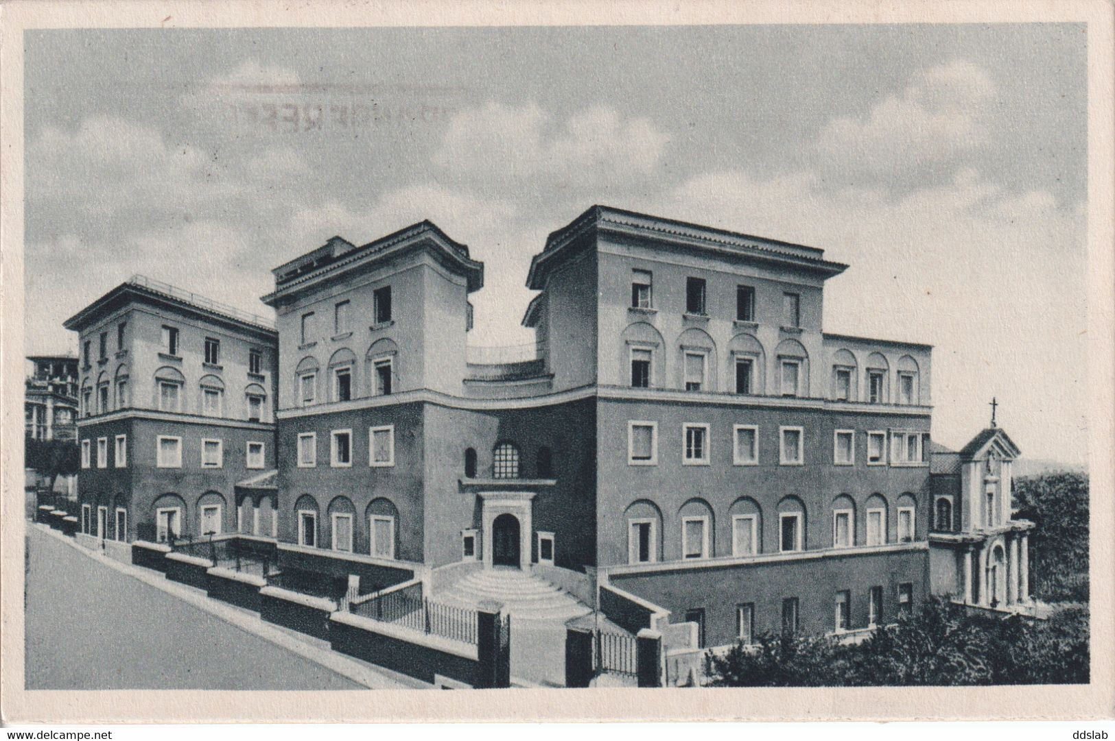 Collegio Teologico S. Antonio M. Zaccaria - Roma (Gianicolo) - Viaggiata 1939 - Annullo A Targhetta Referendum EIAR - Enseñanza, Escuelas Y Universidades