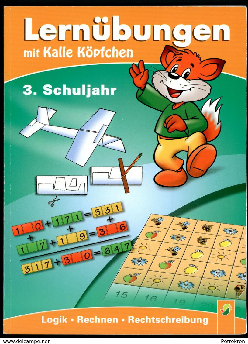 Lernübungen Kalle Köpfchen Deutsch Mathematik Logik Grundschule 3 - Livres Scolaires