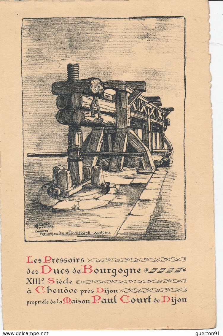 (CPA 21)  CHENÔVE, Près DIJON  /  Pressoir Des Ducs De Bourgogne - - Chenove