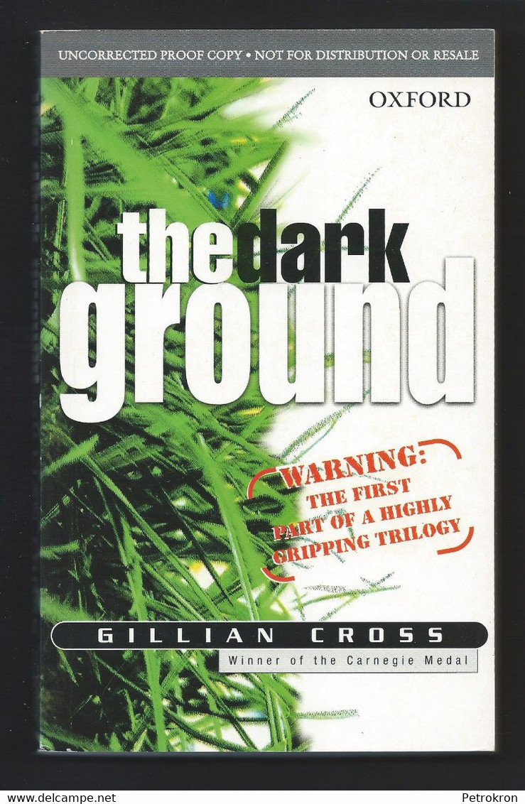 Gillian Cross: The Dark Ground Englische Originalausgabe 2003 - Mystery