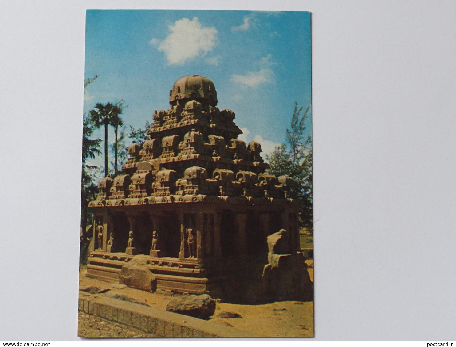 India Mahabalipuram  Dharmaraja Ratha  A 221 - India