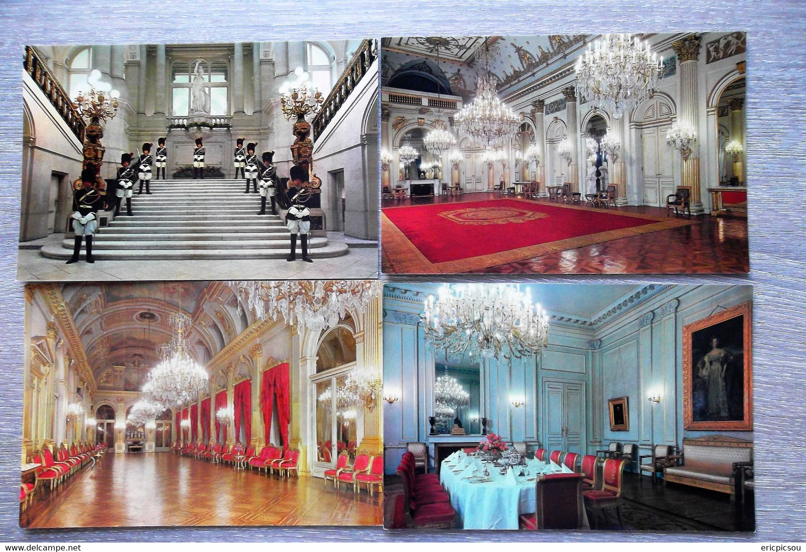 Bruxelles-Palais Royal  ( 12 Cartes Non Circulée ) 18x12Cm. ( Rare ) - Lots, Séries, Collections