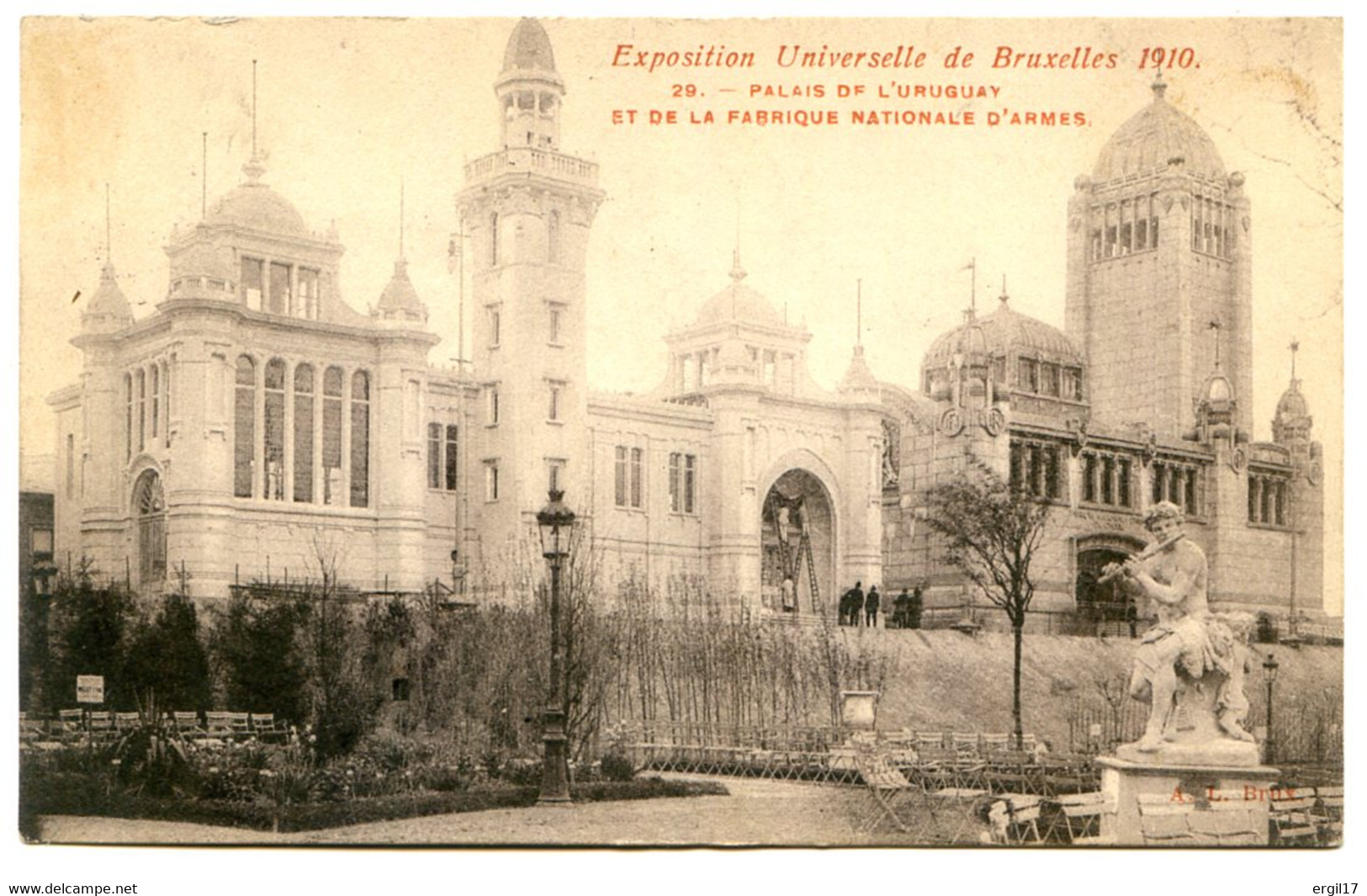 Belgique - Exposition De BRUXELLES 1910 - Lot De 2 CPA - Voir Détails Dans La Description - Weltausstellungen