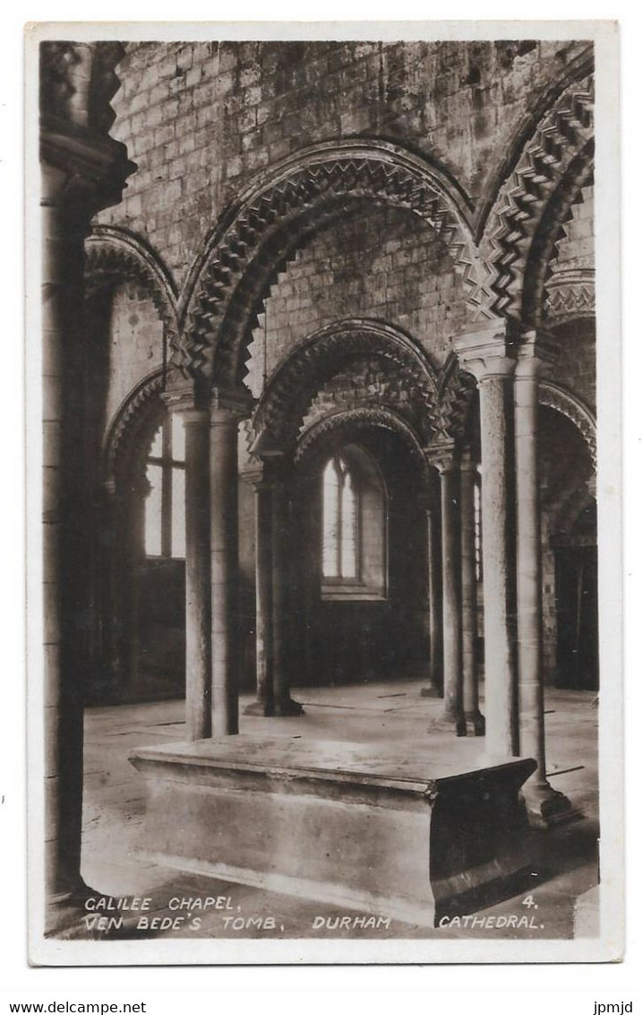 GALILEE CHAPEL - VENERABLE BEDE'S TOMB - DURHAM CATHEDRAL - N° 4 - Durham City