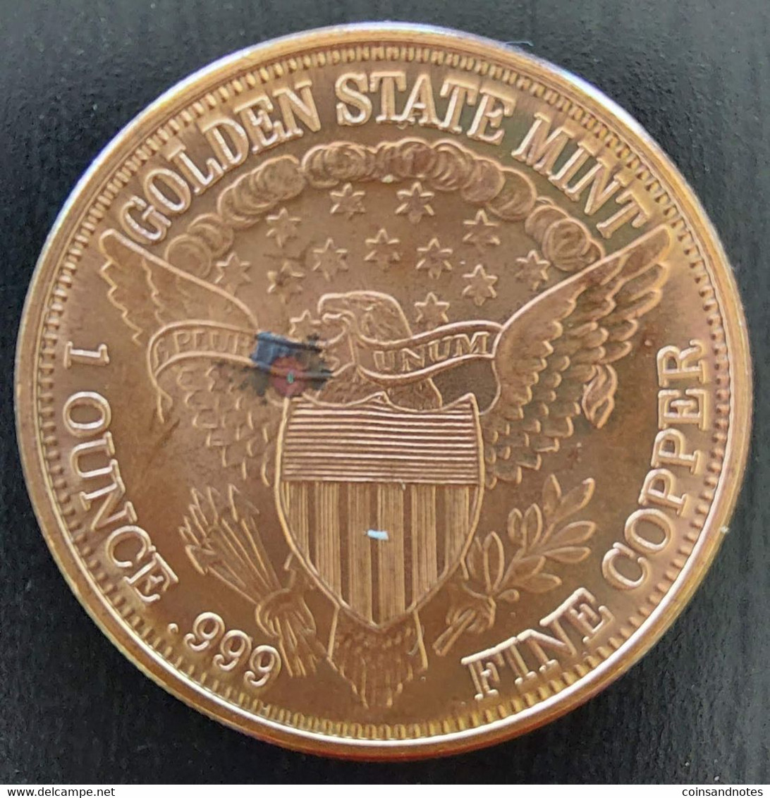 USA - 1 Ounce Fine Copper Medal ‘Standing Liberty’ - Collections