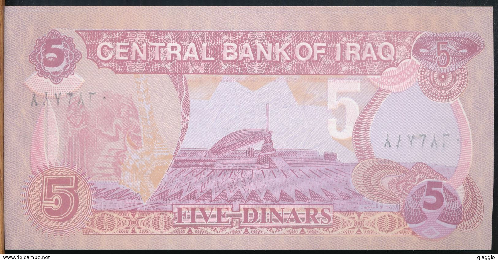 °°° IRAQ - 5 DINARS UNC °°° - Iraq