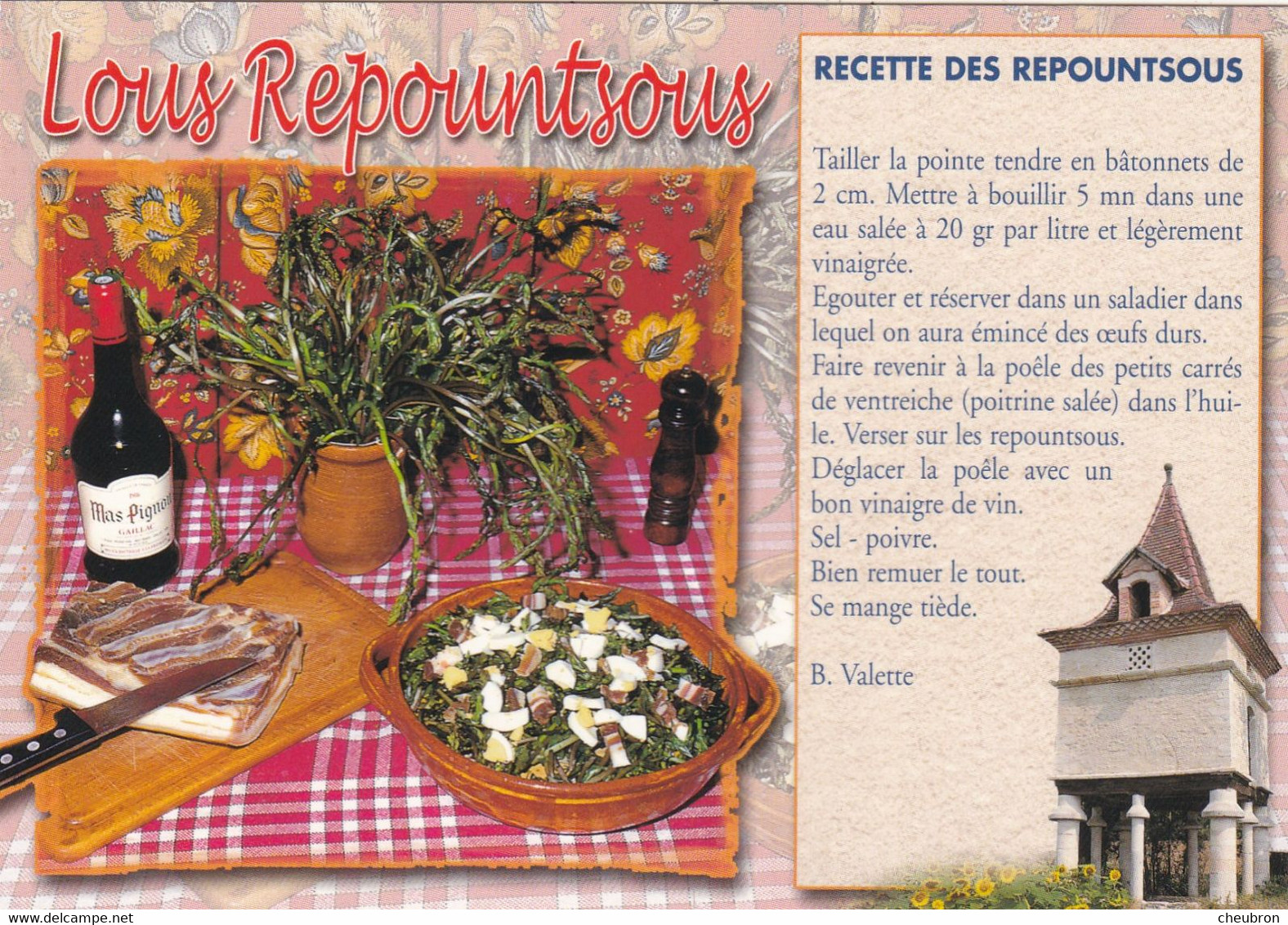 RECETTES DE CUISINE.." LOUS REPOUNTSOUS " - Recettes (cuisine)