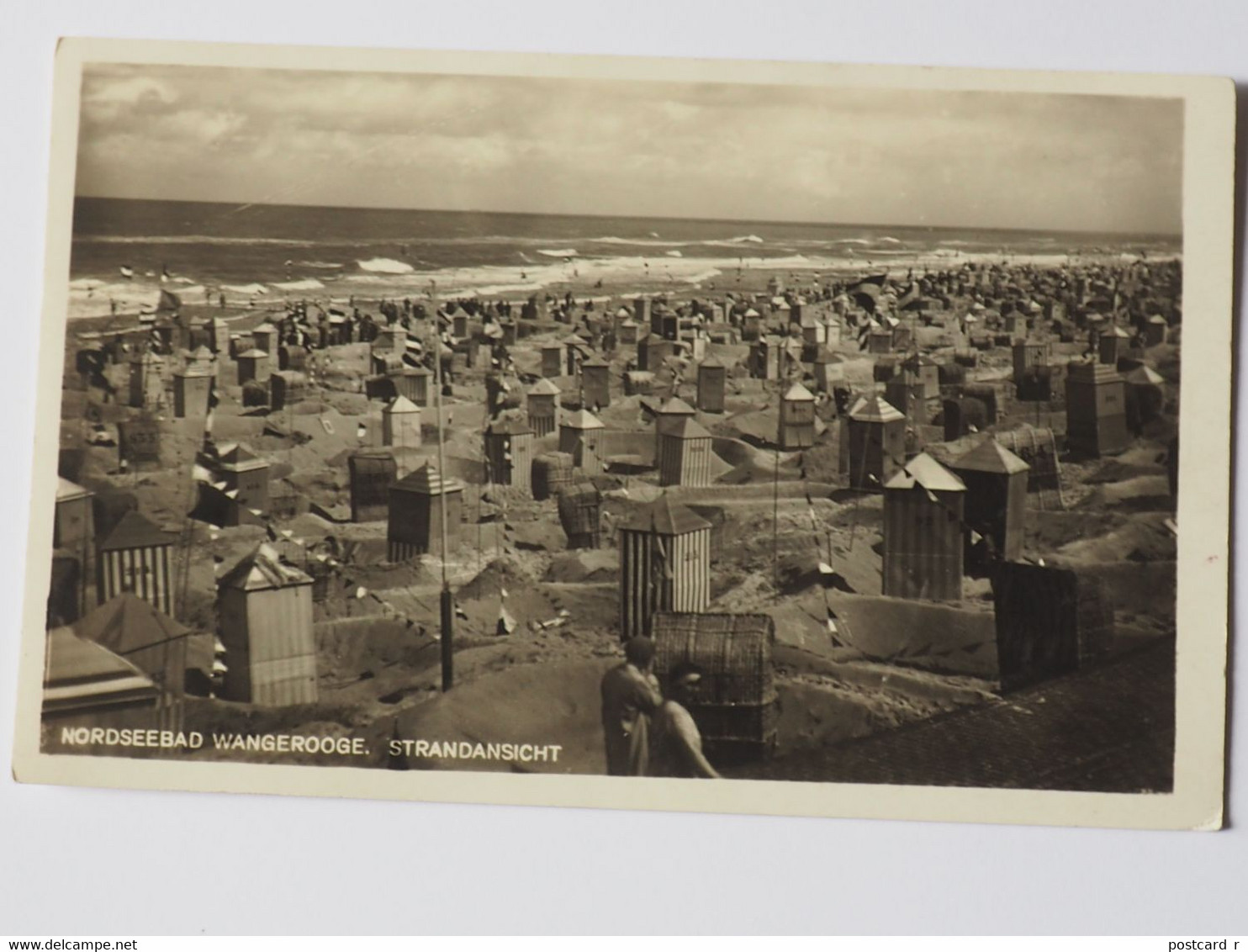 Germany Nordseebad Wangerooge Strandansicht 1930  A 221 - Wangerooge