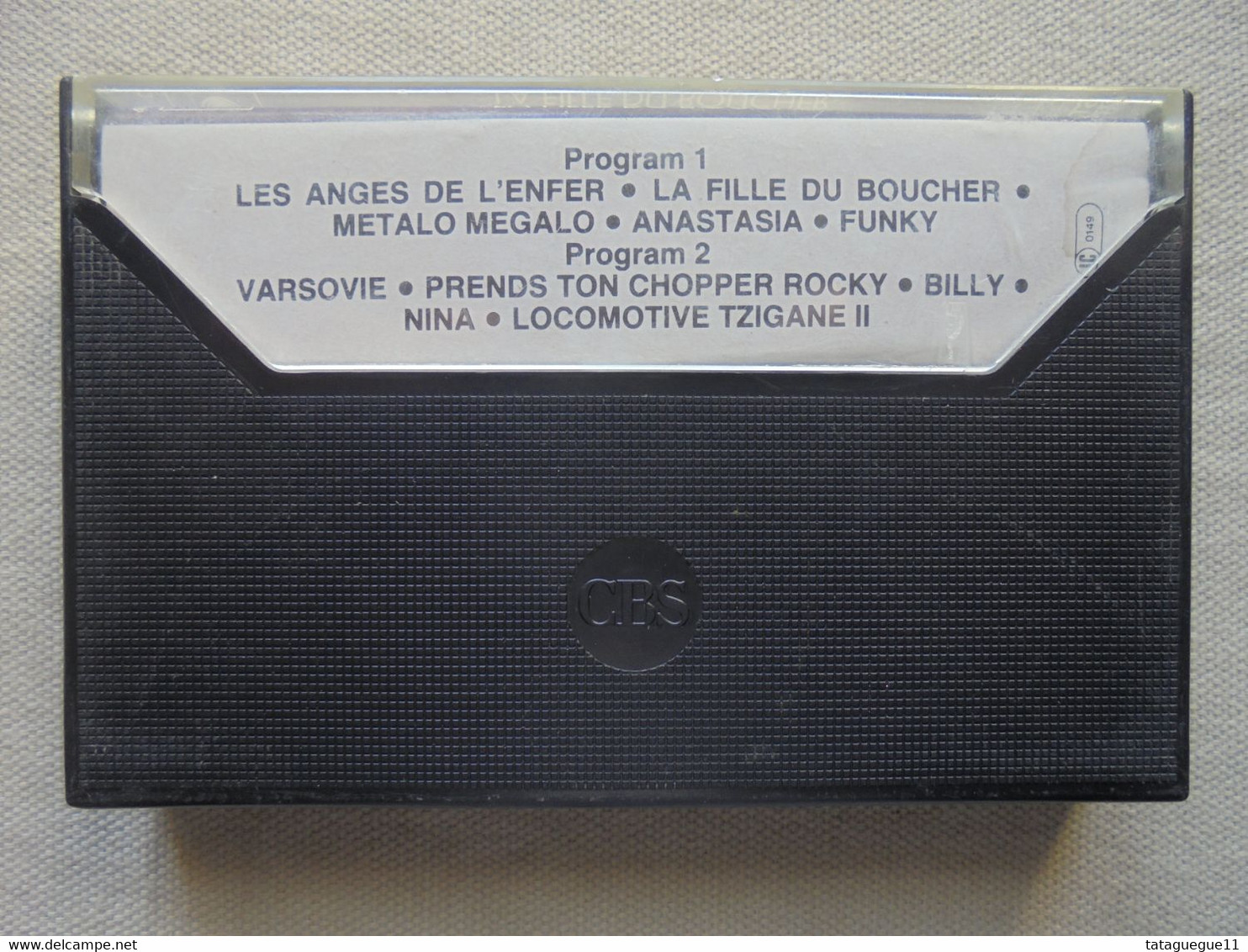 Cassette Audio - K7 - Patrick Abrial - Abrial's La Fille Du Boucher - CBS 1982 - Cassettes Audio