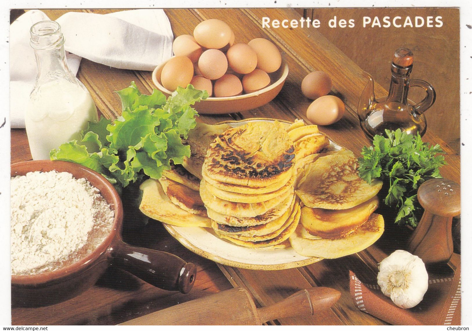 RECETTES DE CUISINE.." LES PASCADES DU ROUERGUE ". SERIE " LES RECETTES DE NOS GRANDS MERES " - Recettes (cuisine)