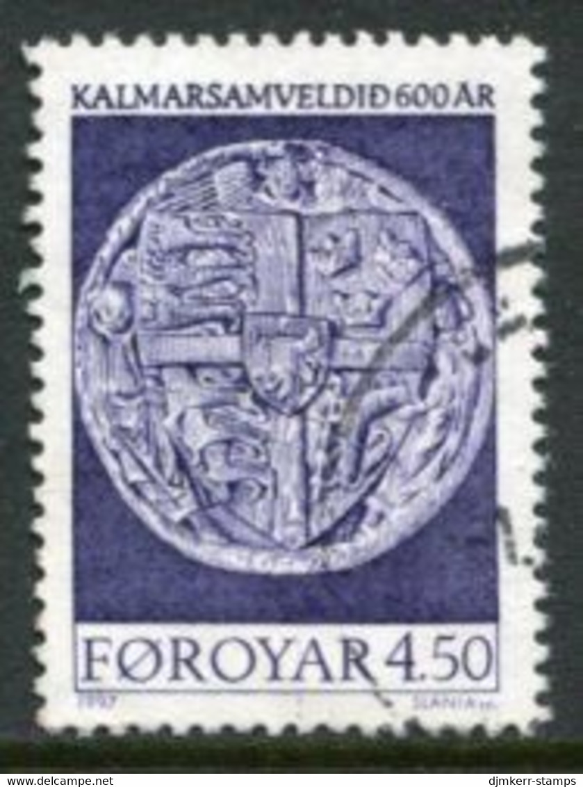 FAROE ISLANDS 1997 600th Anniversary Of Kalmar Union Used.  Michel 317 - Faeroër