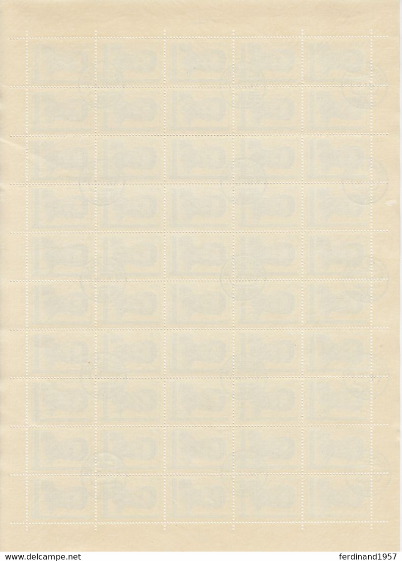 SU – 1963 – Mi. 2728-2729 Als Gestempelte Gebrauchte Bogen Satz USED - Full Sheets