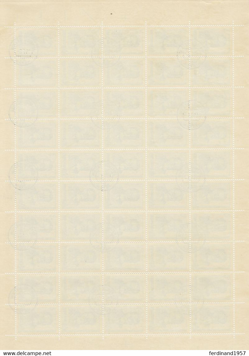 SU – 1963 – Mi. 2728-2729 Als Gestempelte Gebrauchte Bogen Satz USED - Full Sheets