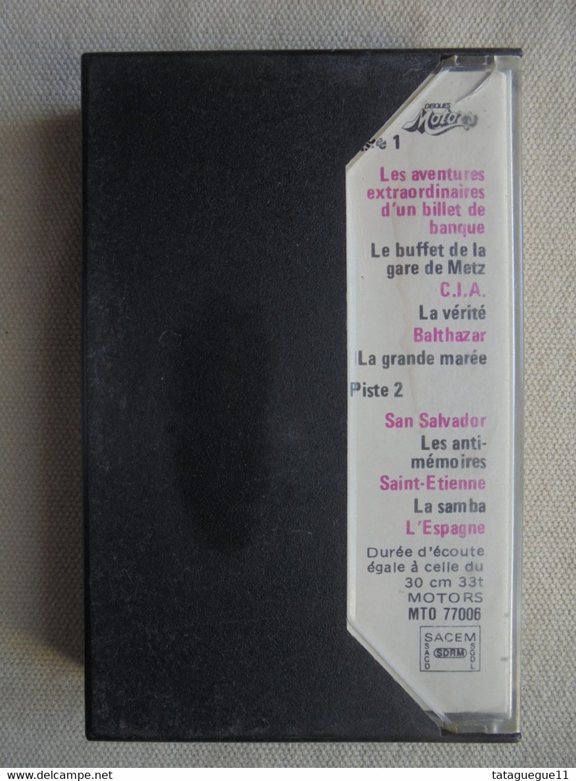 Cassette Audio - K7 - Bernard Lavilliers - Le Stéphanois - CBS 1975 - Cassettes Audio