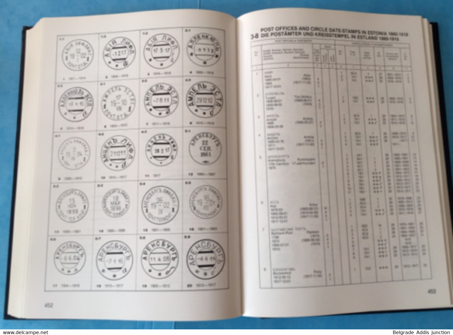 Eesti Estonia Estland Handbook Specialized Catalogue Hurt & Ojaste 1986 Bilingual English / Deutsch Nr.42/300 Signed - Sonstige & Ohne Zuordnung