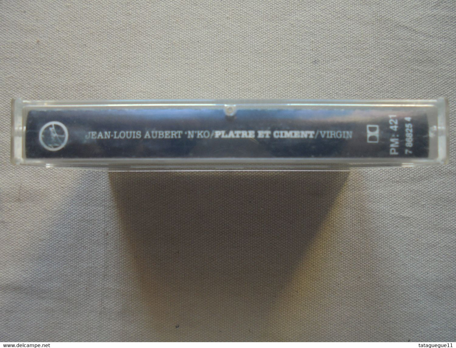 Cassette Audio - K7 - Jean-Louis Aubert 'n'Ko - Plâtre Et Ciment - La Loupe 1987 - Cassettes Audio