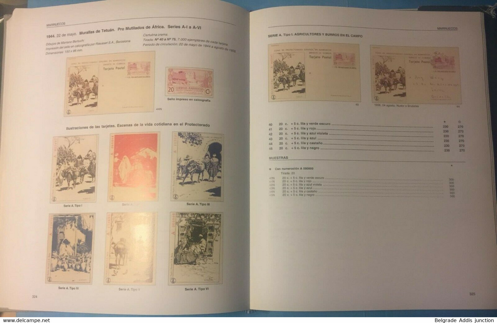 España Catálogo Especializado Enteros Postales Spain Colonies Specialized Catalogue Postal Stationeries 2000 Angel Laiz - Postal Stationery