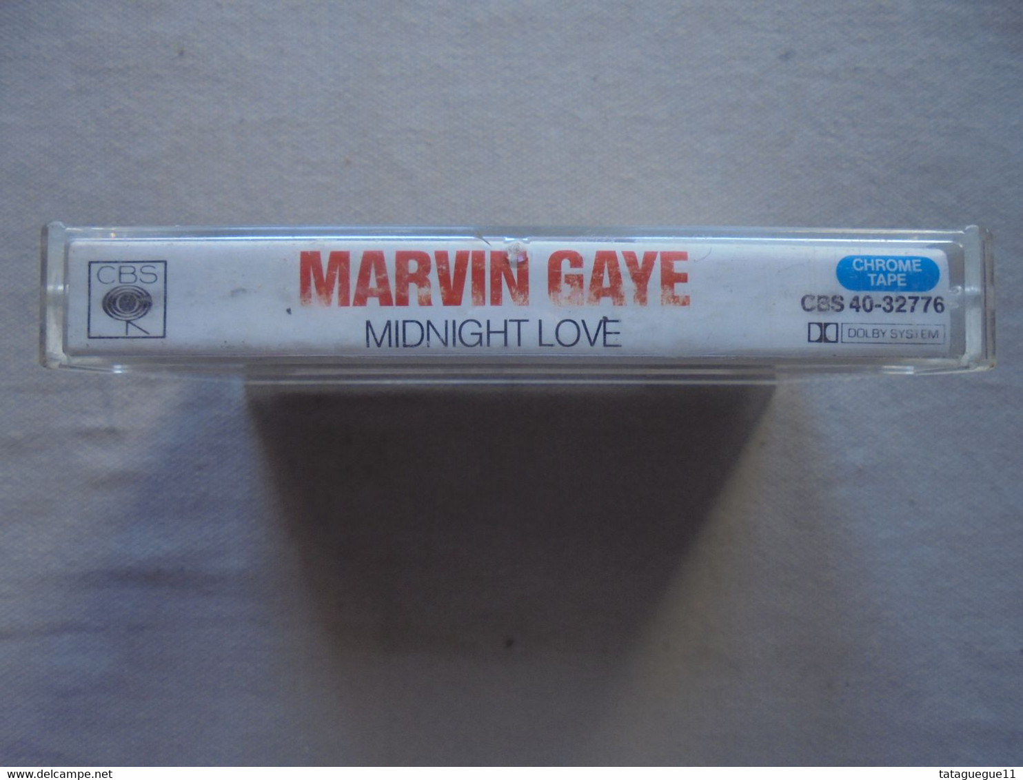 Cassette Audio - K7 - Marvin Gaye - Midnight Love - CBS 1982 - Cassettes Audio