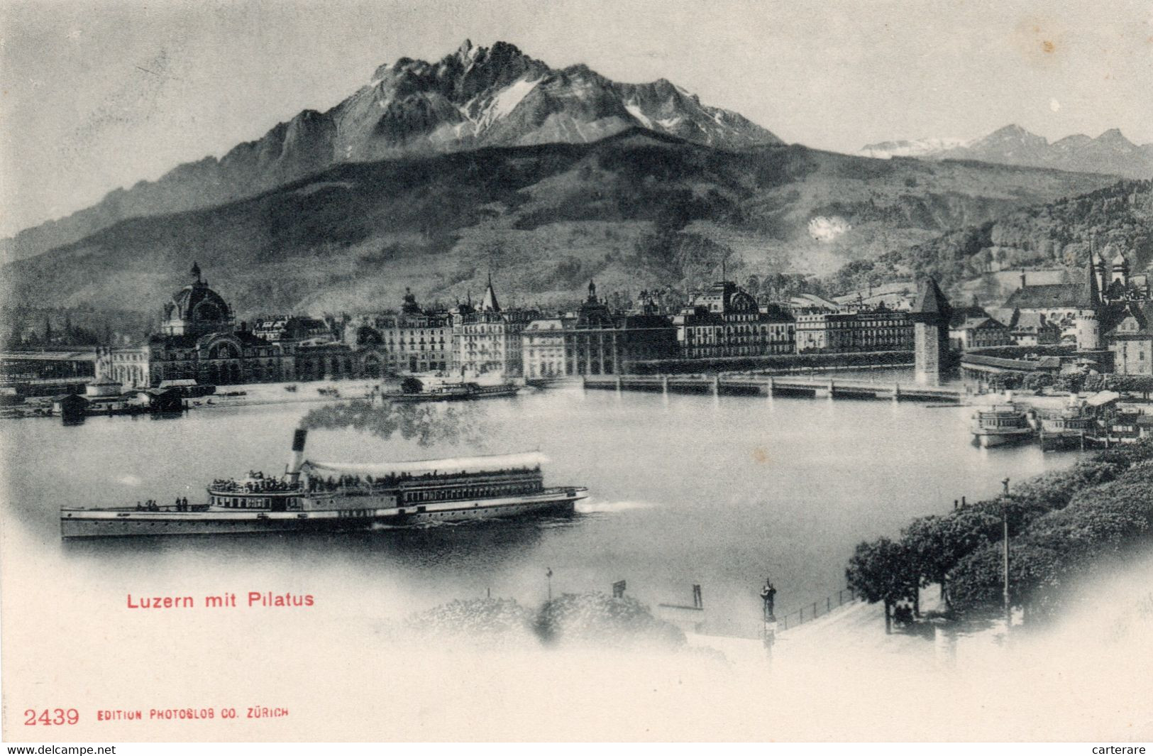 SUISSE,SWITZERLAND,SVIZZERA,SCHWEIZ,HELVETIA,SWISS,LUZERN,LUCERNE,1900 - Lucerne