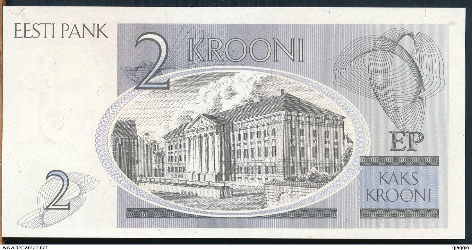 °°° ESTONIA - 2 KROONI 1992 UNC °°° - Estland