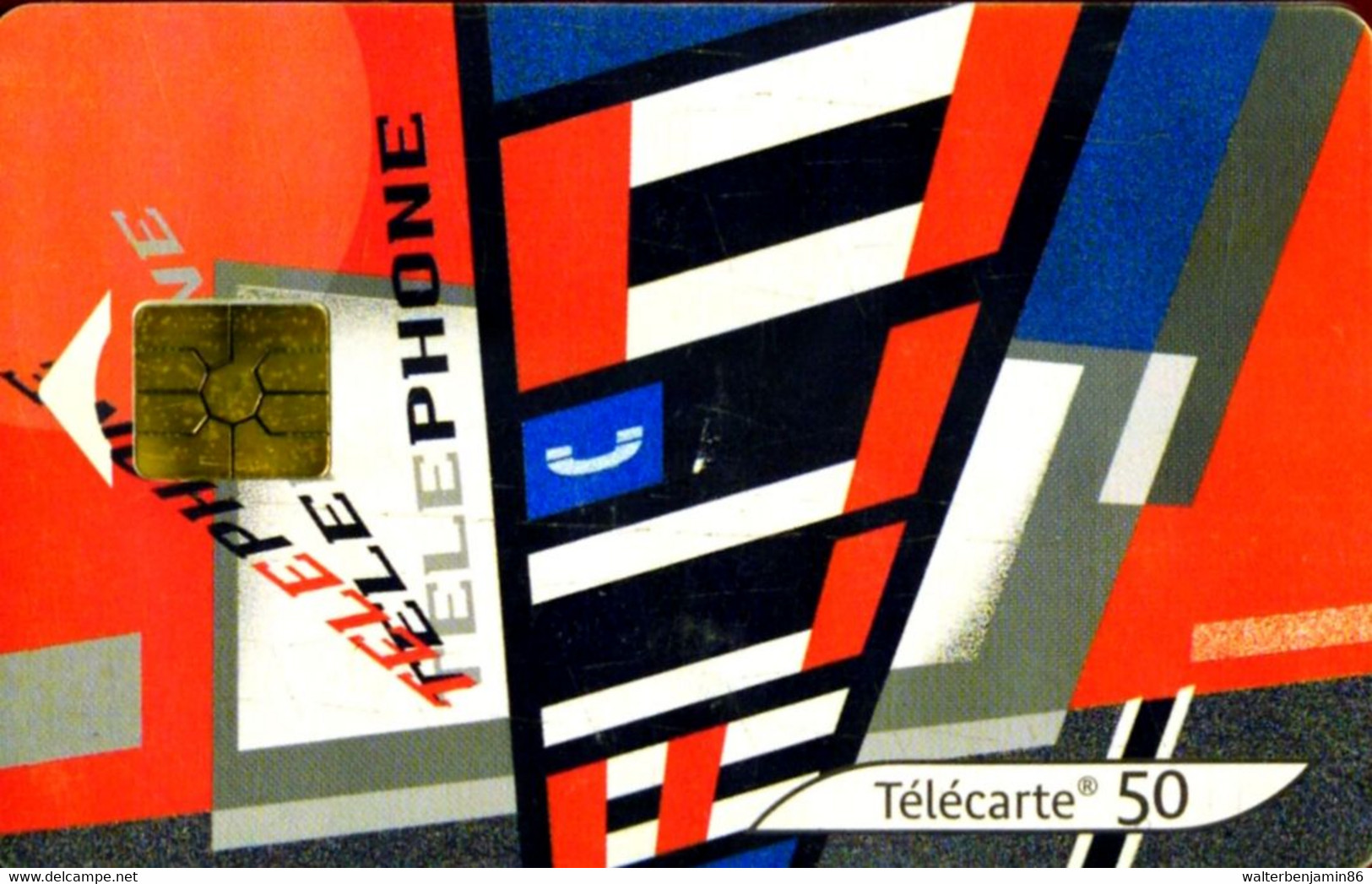 SCHEDA TELEFONICA PHONECARD P 1105 FRANCE 2000 COURANTS ART. N. 4 LE CONSTRUCTIVISME - 2000