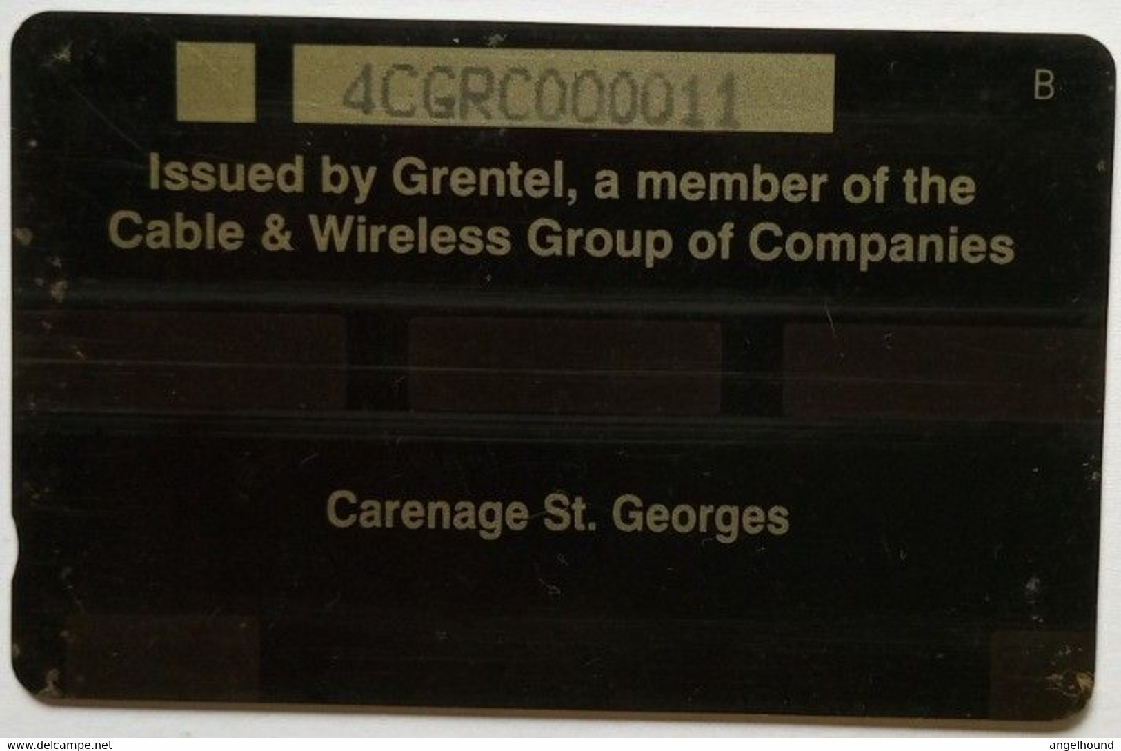 Grenada Cable And Wireless EC$20 4CGRC "Carenage St. Georged ( Without Logo)" - Grenade