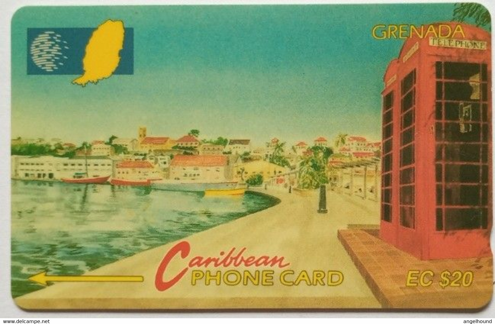 Grenada Cable And Wirelss EC$20 105CGRA "Carenage St. George " - Grenade