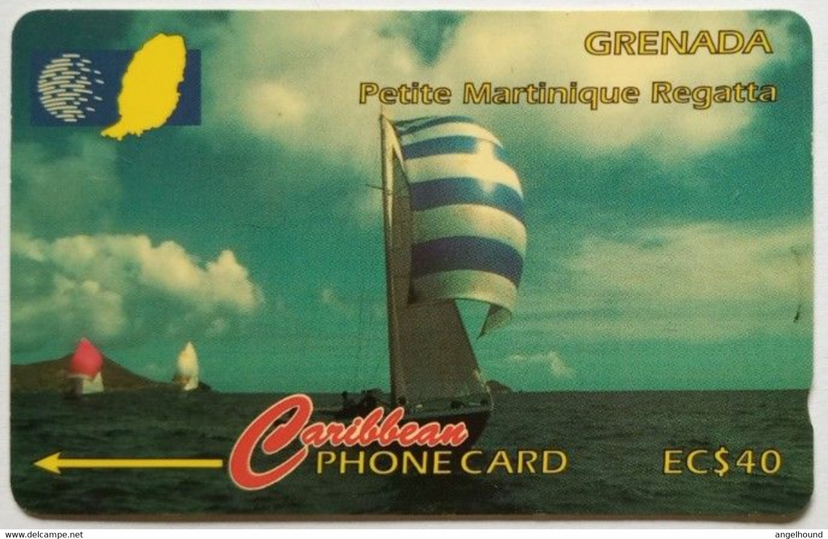 Grenada Cable And Wireless EC$40 13CGRC "Petite Martinique Regatta " - Grenade