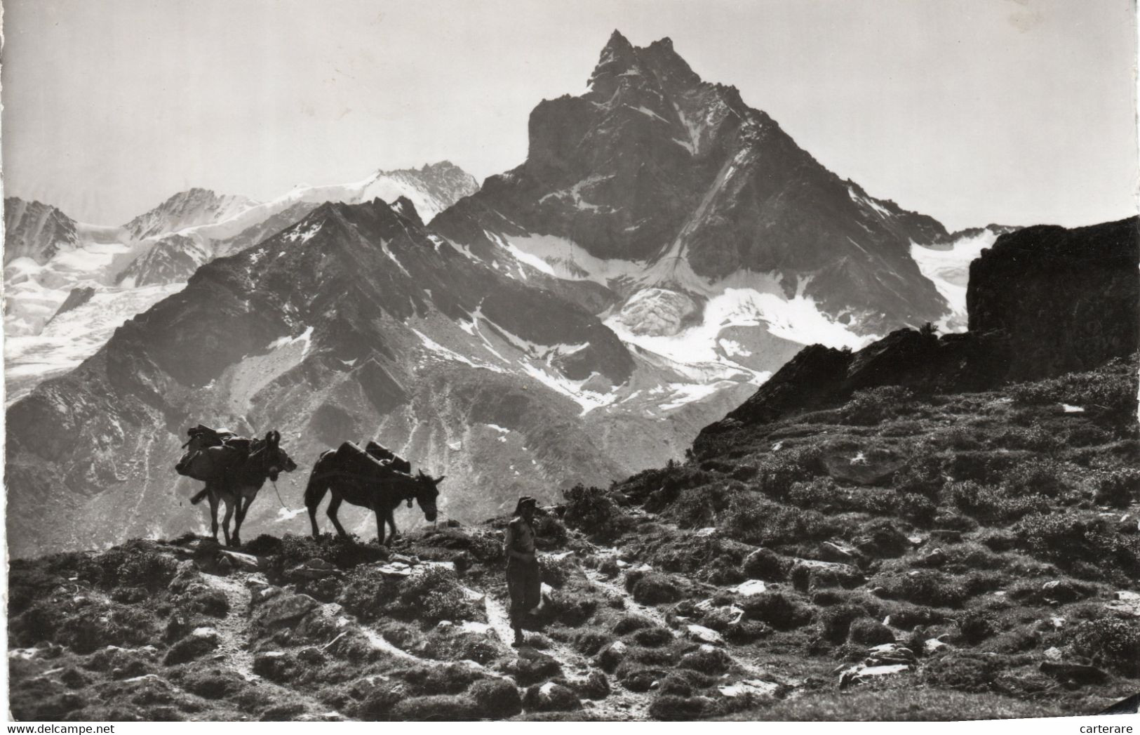 SUISSE,HELVETIA,SWITZERLAND,VALAIS,ZINAL,VILLAGE,VAL D'ANNIVIERS,1670 M,SIERRE,APRES GUERRE - Anniviers