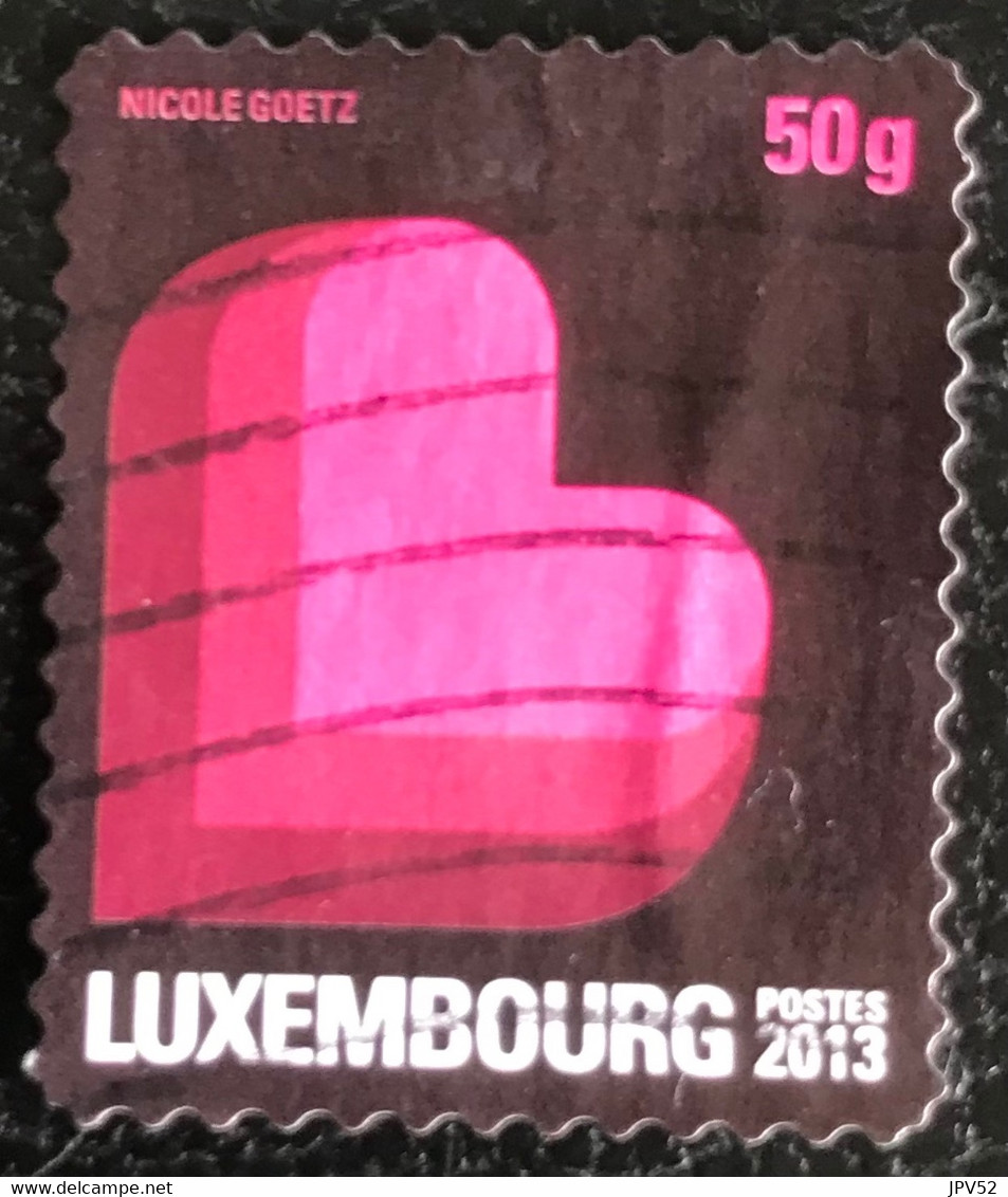 Luxemburg - C9/40 - (°)used - 2013 - Michel 1977 - Postocollant 'L' - Gebruikt