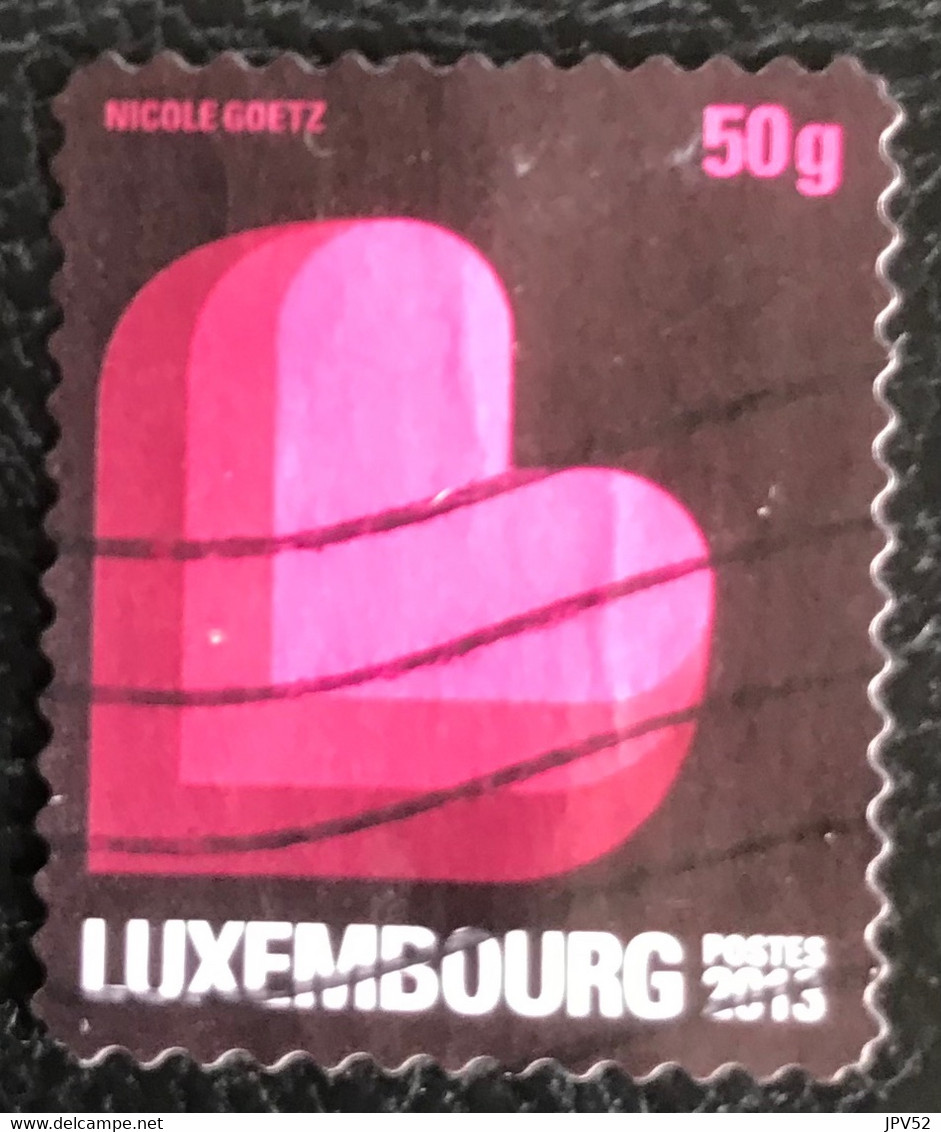 Luxemburg - C9/40 - (°)used - 2013 - Michel 1977 - Postocollant 'L' - Gebraucht