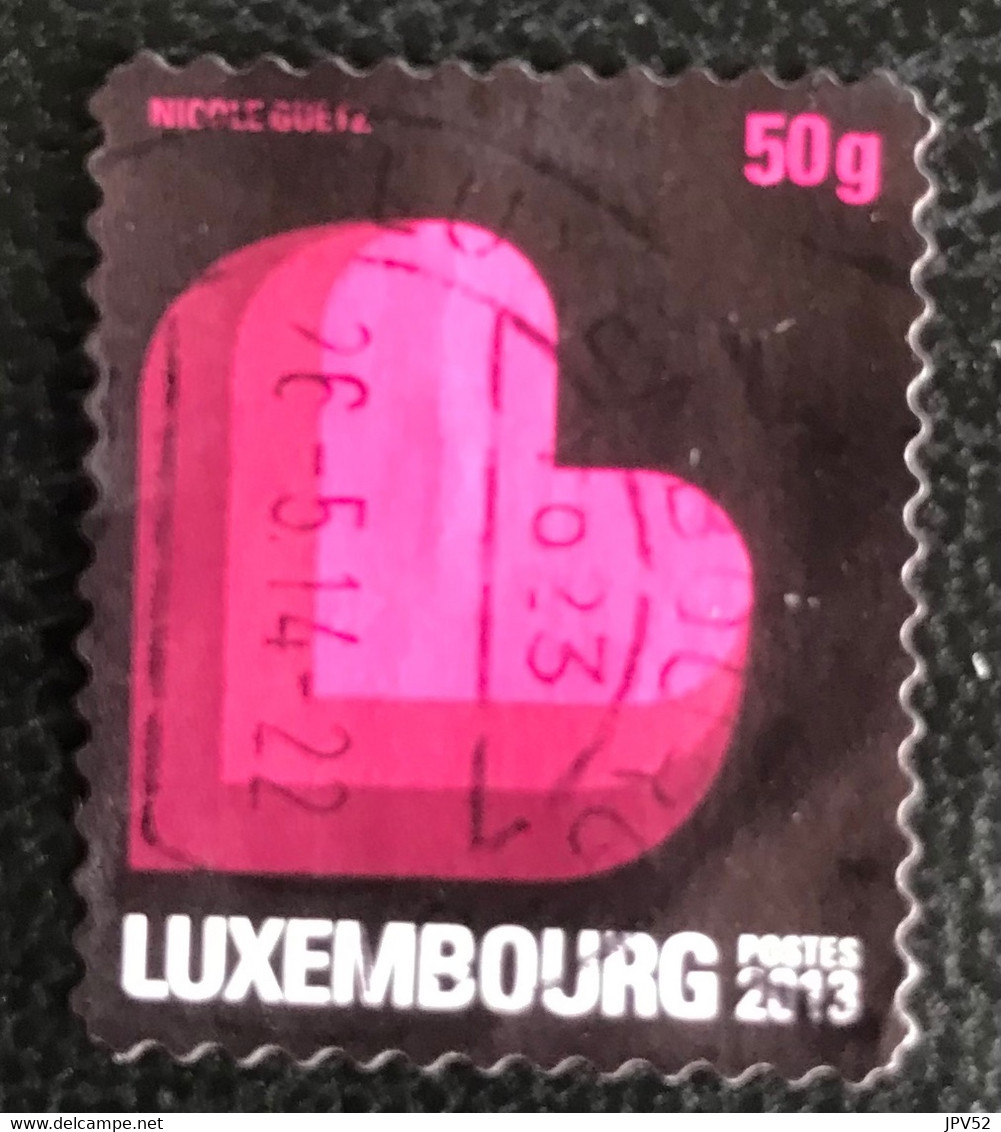 Luxemburg - C9/40 - (°)used - 2013 - Michel 1977 - Postocollant 'L' - Gebraucht