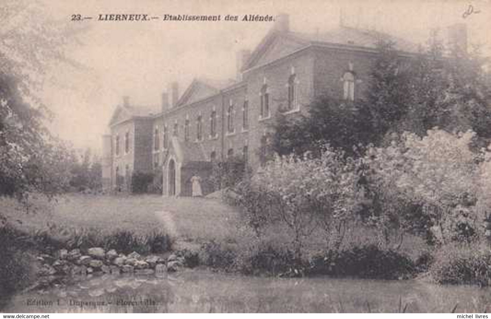 Lierneux - Etablissement Des Aliénés - Pas Circulé - Animée - TBE - Lierneux