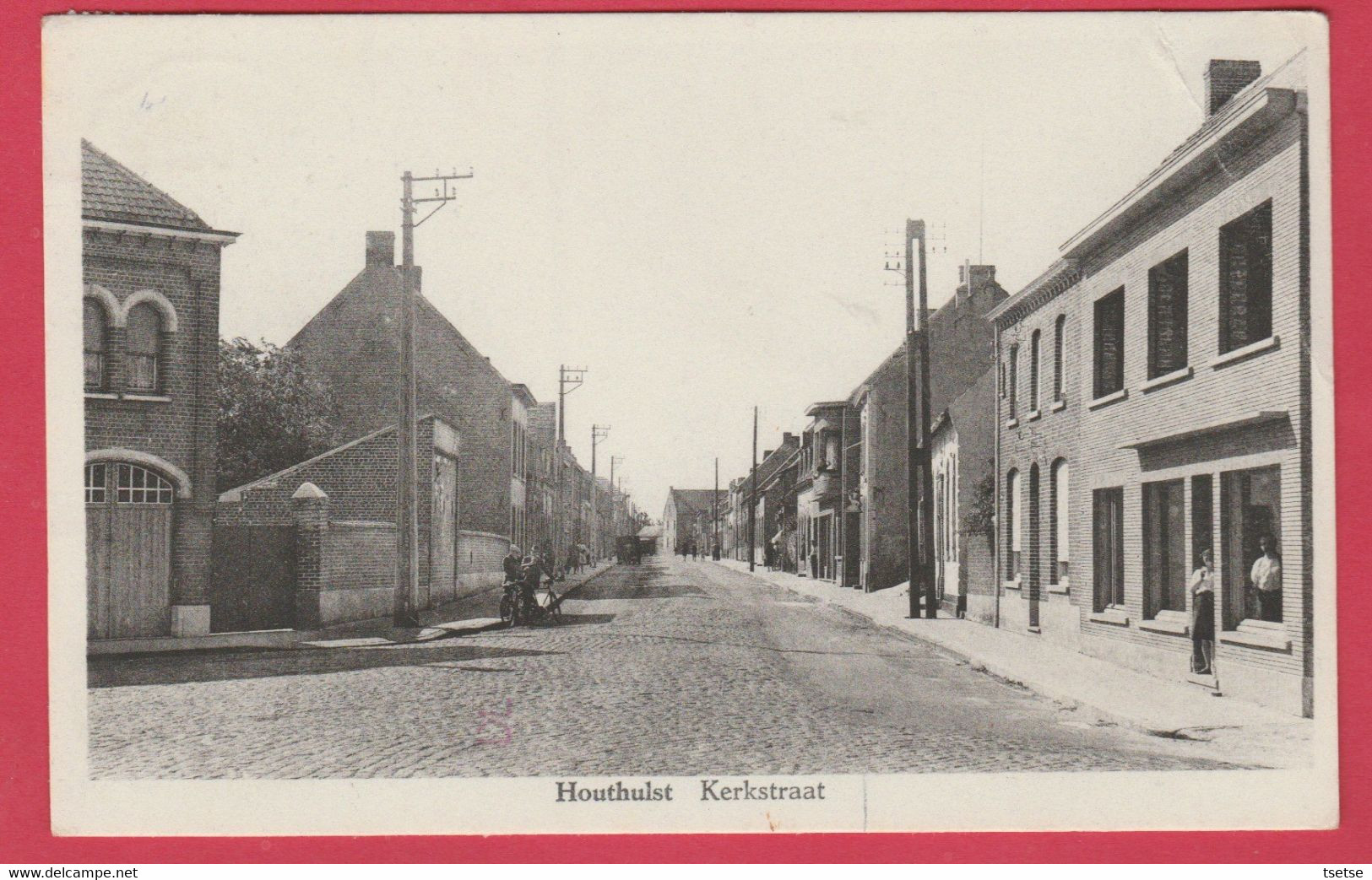 Houthulst - Kerkstraat - 1960 ( Verso Zien ) - Houthulst