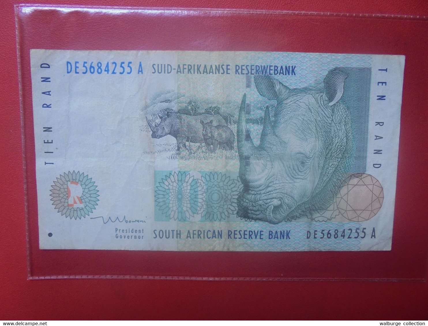 SOUTH AFRICA -AFRIQUE Du SUD 10 RAND 1993-99 Circuler (L.2) - Afrique Du Sud