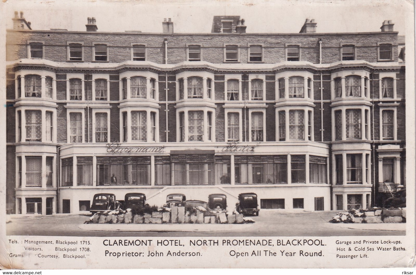 ANGLETERRE(BLACKPOOL) HOTEL - Blackpool